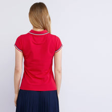 Load image into Gallery viewer, WOMEN'S POLO CAPRI - RED