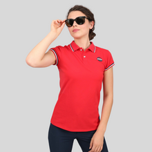 Load image into Gallery viewer, WOMEN'S POLO CAPRI - RED
