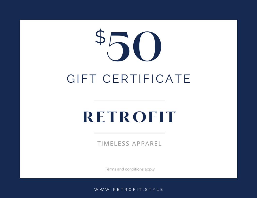 RetroFIT Gift Card