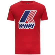 Load image into Gallery viewer, K-WAY LOGO TEE - RED
