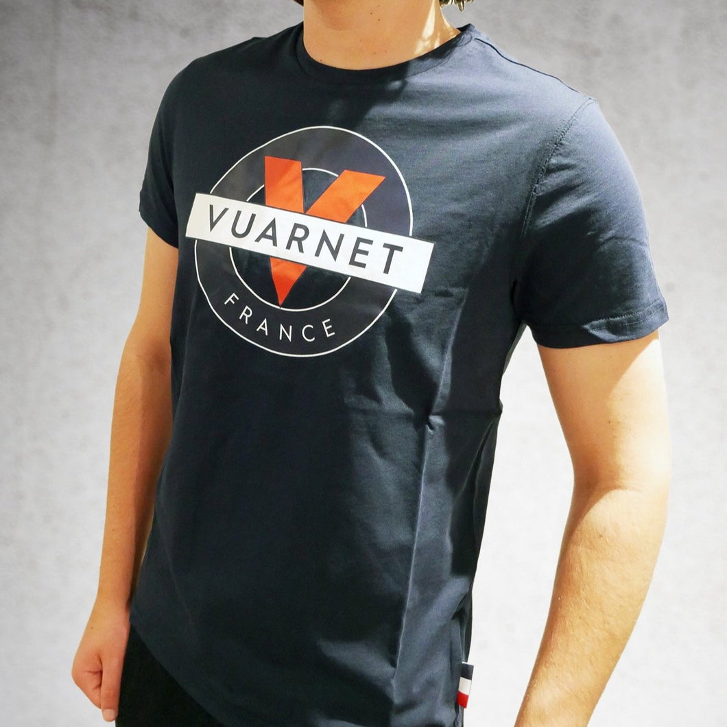 MEN'S T-SHIRT WITH CLASSIC LOGO - Navy